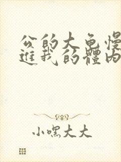 公的大龟慢慢挺进我的体内视频