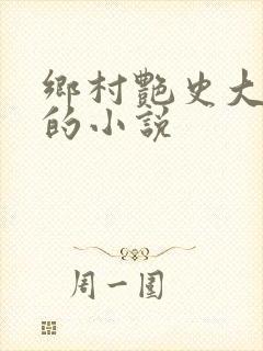 乡村艳史大肉榛的小说