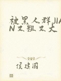 被黑人群JIAN又粗又大