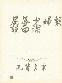 屈辱少妇系列小说白洁