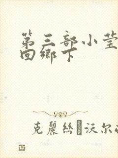 第三部小莹乱翁回乡下