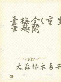青梅令(重生)笔趣阁