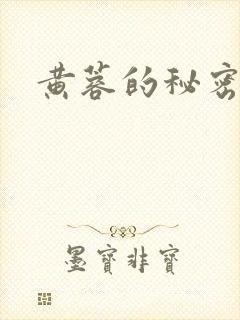 黄蓉的秘密