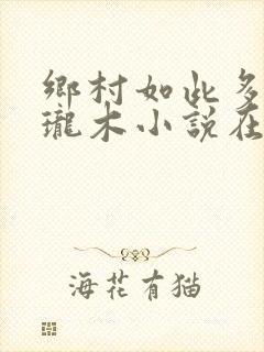 乡村如此多娇玲珑木小说在线阅读