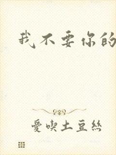 我不要你的承诺