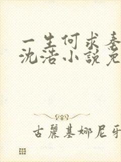 一生何求秦菲雪沈浩小说免费阅读全文