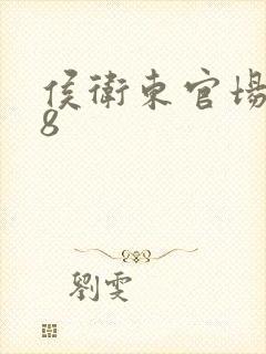 侯卫东官场笔记8