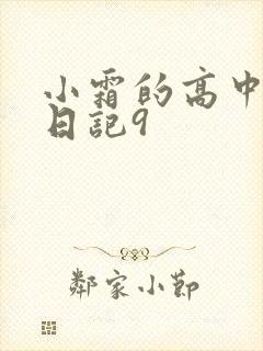 小霜的高中成长日记9