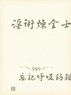 淫术炼金士小说