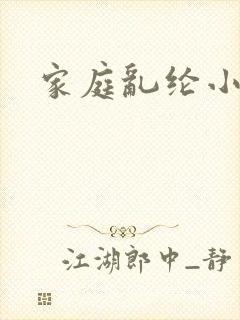 家庭乱纶小说