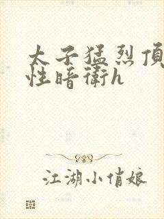 太子猛烈顶弄双性暗卫h