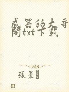 成器的大哥笔趣阁txt下载