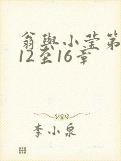 翁与小莹第十部12至16章