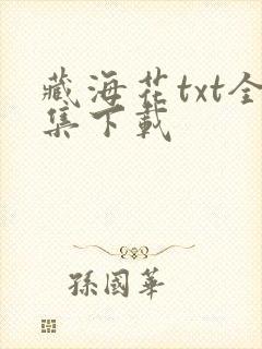藏海花txt全集下载
