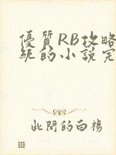 优质RB攻略系统的小说完整版