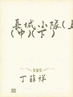 长城小队(上)(中)(下 )