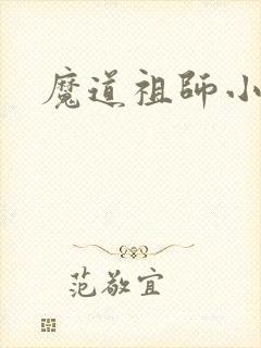 魔道祖师小说