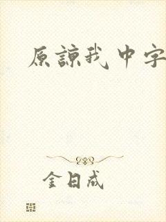 原谅我中字