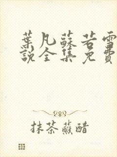 叶凡苏若雪的小说全集免费阅读