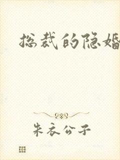 总裁的隐婚新娘