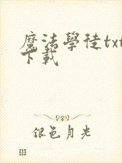 魔法学徒txt下载