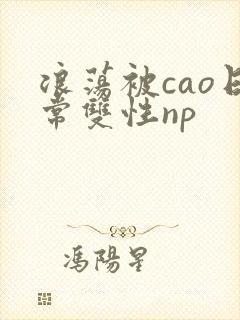 浪荡被cao日常双性np