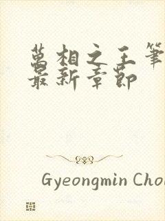 万相之王笔趣阁最新章节