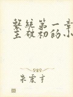 系统第一章给宿主破初的小说