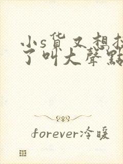 小s货又想挨c了叫大声点