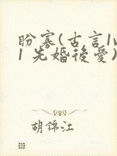 盼寡(古言1v1 先婚后爱)