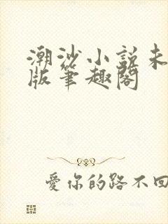 潮沙小说未删减版笔趣阁