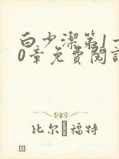 白少洁第1一40章免费阅读