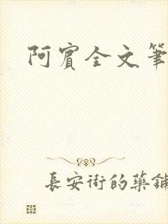 阿宾全文笔趣阁