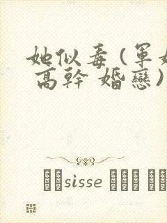 她似毒 (军婚 高干 婚恋)完结