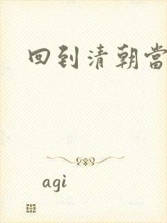 回到清朝当王爷