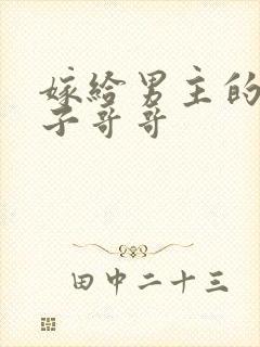 嫁给男主的病秧子哥哥