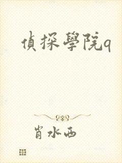 侦探学院q