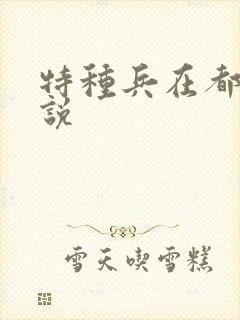 特种兵在都市小说