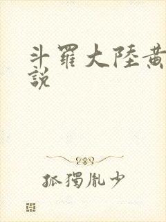 斗罗大陆黄化小说