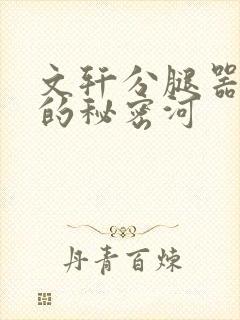 文轩分腿器河马的秘密河