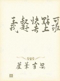 王叔快点可以吗我赶去上班