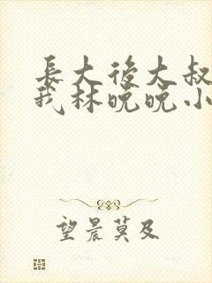 长大后大叔狂宠我林晚晚小说