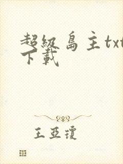 超级岛主txt下载