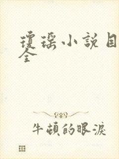 琼瑶小说目录大全