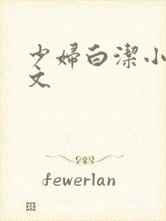 少妇白洁小说全文