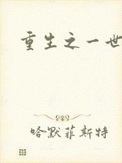 重生之一世枭雄