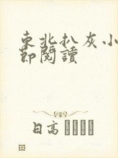 东北扒灰小说分节阅读