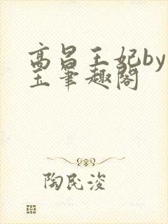 高昌王妃by黛玉笔趣阁