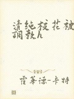 清纯校花被地狱调教h