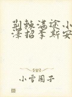 荆棘满途小说李泽招李斯安